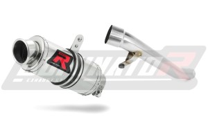 Suzuki GSX 1200 INAZUMA 1999 - 2000 Exhaust Silencer Muffler GP1 + dB killer medium
