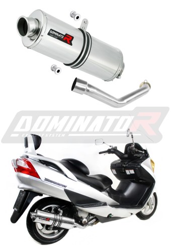 wydech tłumik DOMINATOR Owalny pasujący do motocykla Suzuki BURGMAN 400 2003 - 2006 5