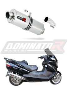 Suzuki BURGMAN 650 2002 - 2012 išmetimo sistema Duslintuvas OV + dB killer medium