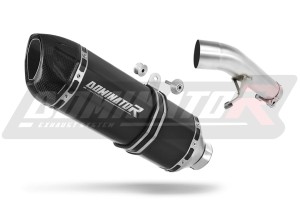 Suzuki GSX 1250 FA 2010 - 2016 išmetimo sistema Duslintuvas HP1 BLACK + dB killer medium