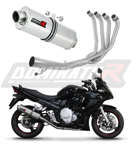 complete exhaust system with muffler DOMINATOR Full System OV fits to Suzuki GSX 1250 FA 2010  2016 7