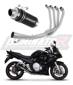 Suzuki GSX 1250 FA 2010 - 2016 Pilna sistema Kolektorius išmetimas Duslintuvas GP1 BLACK + dB killer