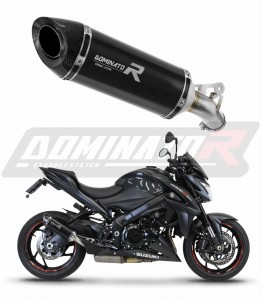 Suzuki GSX-S 1000 / F 2015 - 2020 išmetimo sistema Duslintuvas HP8 BLACK + dB killer medium
