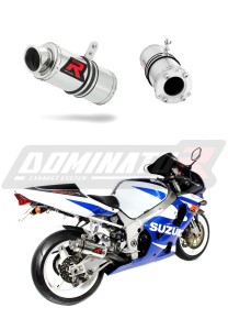 Suzuki GSXR 750 K1 K5 2001 - 2005 išmetimas Duslintuvas GP1 + dB killer medium