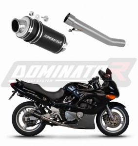 Suzuki GSXF 750 1998 - 2006 išmetimas Duslintuvas GP1 BLACK + dB killer medium