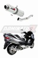 wydech tłumik DOMINATOR Okrągły pasujący do motocykla Suzuki BURGMAN 400 2007 - 2016 6