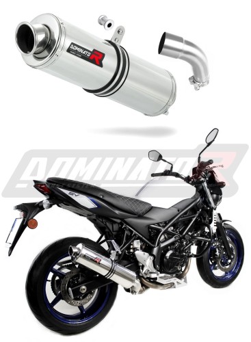 wydech tłumik DOMINATOR Okrągły pasujący do motocykla Suzuki SV 650 2016 - 2023 5