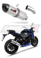 GSX-S 750 EXHAUST Szuki Muffler Auspuff Sportauspuff Silencer Echappement Silencieux Scarico Scarichi Escape Wydech Tłumik HP1 2017 - 2020 DOMINATOR x