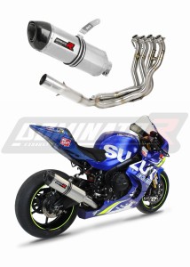 Suzuki GSXR 1000 2017 - 2021 Pilna sistema Išmetimo kolektorius Duslintuvas HP1 + dB killer medium