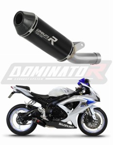 Suzuki GSXR 600 K8 K9 L0 2008 - 2010 išmetimas Duslintuvas HP3 BLACK LOW LEVEL + dB killer medium