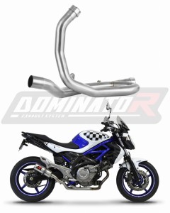 SUZUKI SFV 650 GLADIUS 2009 - 2015 Priekinis vamzdis Vidurinis vamzdis