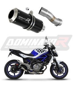 Suzuki SFV 650 GLADIUS 2009 - 2015 išmetimas Duslintuvas GP BLACK + dB killer medium