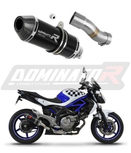 Suzuki SFV 650 GLADIUS 2009 - 2015 išmetimas Duslintuvas HP3 BLACK + dB killer medium