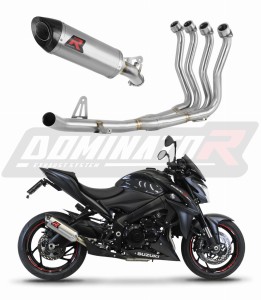 Suzuki GSX-S 1000 / F 2015 - 2020 Pilna sistema Išmetimo kolektorius Duslintuvas HP8 + dB killer medium