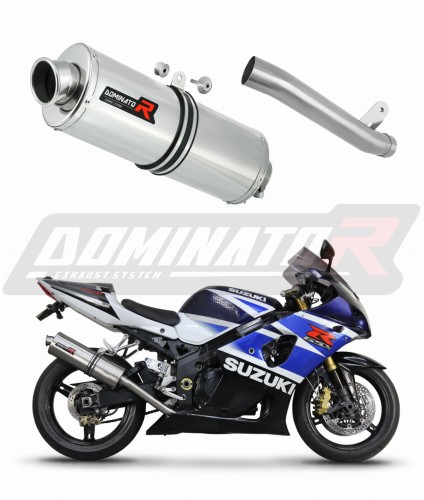 exhaust muffler DOMINATOR Slipon OV fits to Suzuki GSXR 1000 K1  K4 2001  2004 6