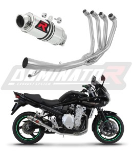 Suzuki GSF 1250 N / S BANDIT 2007 - 2016 Full Exhaust System Collector Silencer GP1 + dB killer medium