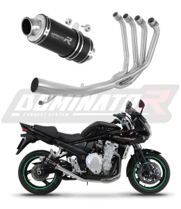 Suzuki GSF 1250 N / S BANDIT 2007 - 2016 Pilna sistema Išmetimo kolektorius Duslintuvas GP1 BLACK + dB killer medium
