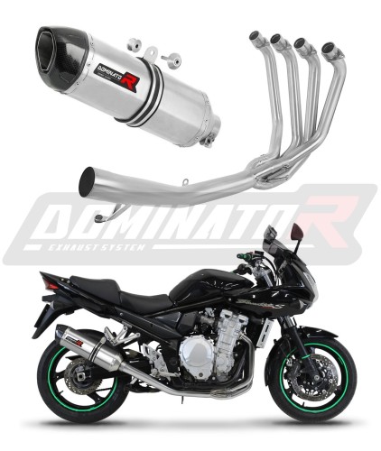 complete exhaust system with muffler DOMINATOR Full System HP1 fits to Suzuki GSF 1250 N / S BANDIT 2007  2016 7