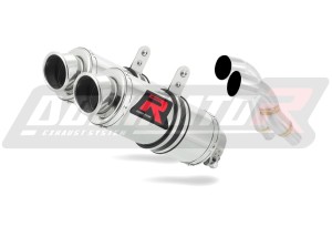 Triumph STREET TRIPLE 675 2007 - 2012 išmetimo sistema Duslintuvas GP1 + dB killer medium
