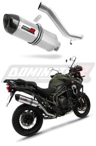 Triumph TIGER EXPLORER 1200 XC XR 2016 - 2017 išmetimas Duslintuvas HP1 + dB killer medium