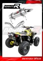 BRP Renegade 1000 EXHAUST Can-Am Muffler Auspuff Sportauspuff Silencer Echappement Silencieux Scarico Scarichi Escape Wydech Tłumik ROUND 2012 - 2018 Dominator 