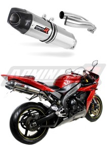 YZF R1 1000 RN12 išmetimas Duslintuvas HP1 2004 - 2006 + dB killer medium