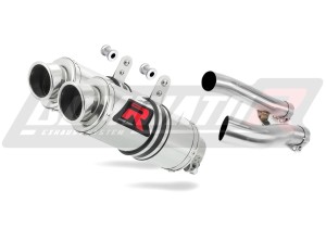 Yamaha XJR 1200 1995 - 1998 išmetimas Duslintuvas GP1 + dB killer medium