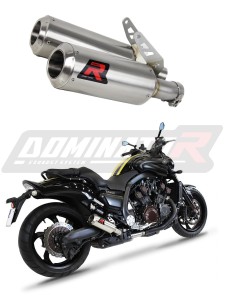V-MAX 1700 išmetimas Duslintuvas GP 2009 - 2019 + dB killer medium