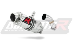 Yamaha YBR 250 išmetimas Duslintuvas GP1 + dB killer medium