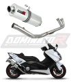 complete exhaust system with muffler DOMINATOR Full System OV fits to Yamaha XP 530 TMAX 2012  2016 6