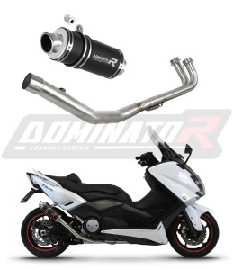 Yamaha XP 530 T-MAX 2012 - 2016 Full System Išmetimo kolektorius Duslintuvas GP1 BLACK + dB killer medium