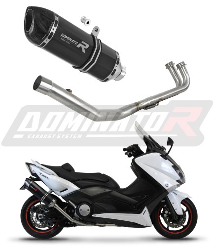 kompletny układ wydechowy z tłumikiem DOMINATOR Full System HP1 CZARNY pasujący do motocykla Yamaha XP 530 T-MAX 2012 - 2016 6