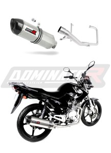 Yamaha YBR 125 2009 - 2018 Pilna išmetimo sistema Kolektorius išmetimas Duslintuvas HP1 + dB killer medium