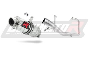 Yamaha YBR 125 2000 - 2008 Pilna sistema Išmetimo kolektorius Duslintuvas GP1 + dB killer medium