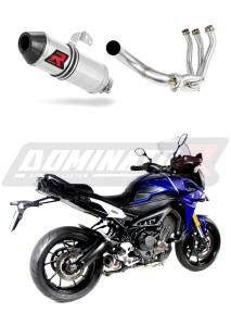 Yamaha MT 09 TRACER 900 2015 - 2020 Full Exhaust System Collector Silencer HP3 + dB killer medium