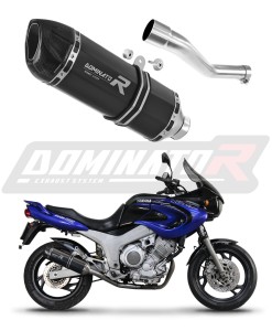 Yamaha TDM 850 Right Side 1991 - 1995 Exhaust Silencer Muffler HP1 BLACK + dB killer medium