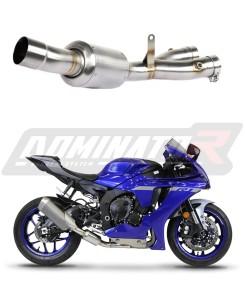 YZF R1 1000 RN65 išmetimo sistemos dekatalizatorius DECAT EX 2020 - 2024
