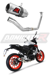 Yamaha MT 125 2020 Pilna sistema Išmetimo kolektorius Duslintuvas GP + dB killeris medium