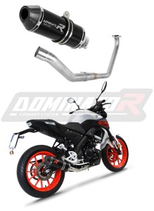 Yamaha MT 125 2020 Full system Kolektorius išmetimas Duslintuvas HP3 BLACK + dB killer medium