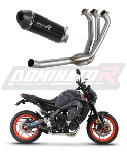 Yamaha MT 09 2021 - 2023 Low Level Full system Kolektorius išmetimas Duslintuvas HP3 BLACK + dB killer medium
