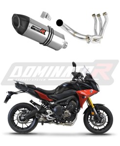Yamaha MT 09 TRACER 900 2015 - 2020 Full Exhaust System Collector Silencer HP5 + dB killer medium