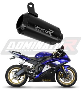 Yamaha YZF R6 2006 - 2016 išmetimas Duslintuvas GPS BLACK + dB killer medium