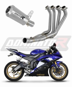 Yamaha YZF R6 2006 - 2016 Pilna sistema Išmetimo kolektorius Duslintuvas GPS + dB killer medium