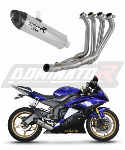 Yamaha YZF R6 2006 - 2016 Full system Kolektor wydech Tłumik HP8 + dB killer medium