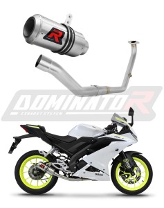 Yamaha YZF R125 2021 - 2024 Full system išmetimo kolektorius duslintuvas GP + dB killer medium