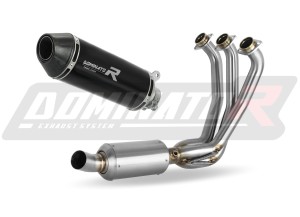 Yamaha XSR 900 2022 - 2023 Low Level EX Full system išmetimo kolektorius duslintuvas HP3 BLACK + dB killer
