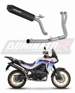 Honda XL 750 TRANSALP 2023 Full system Kolektorius išmetimo Duslintuvas MX2 BLACK + dB killer