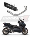 kompletny układ wydechowy z tłumikiem DOMINATOR Full System HP6 CZARNY pasujący do motocykla Yamaha XP 560 T-MAX 2020 - 2024 6