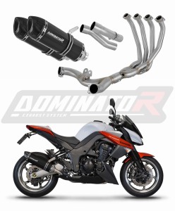 Kawasaki Z1000 2014 - 2016 pilna sistema Kolektorius išmetimas Duslintuvas HP1 BLACK + dB killer