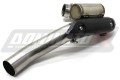 CRF 450 R Exhaust Header Head pipe Linkpipe Downpipe Kolano with PowerBomb 2004 - 2008 DOMINATOR  x